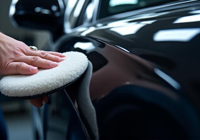 Professional ceramic coating application for long-term paint protection