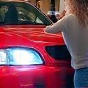 Customer Sarah M. with restored Honda headlights